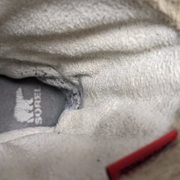 Sorel Explorer II Joan Waterproof Winter Boots, Grey Suede, Women's 8 - Picture 7 of 8